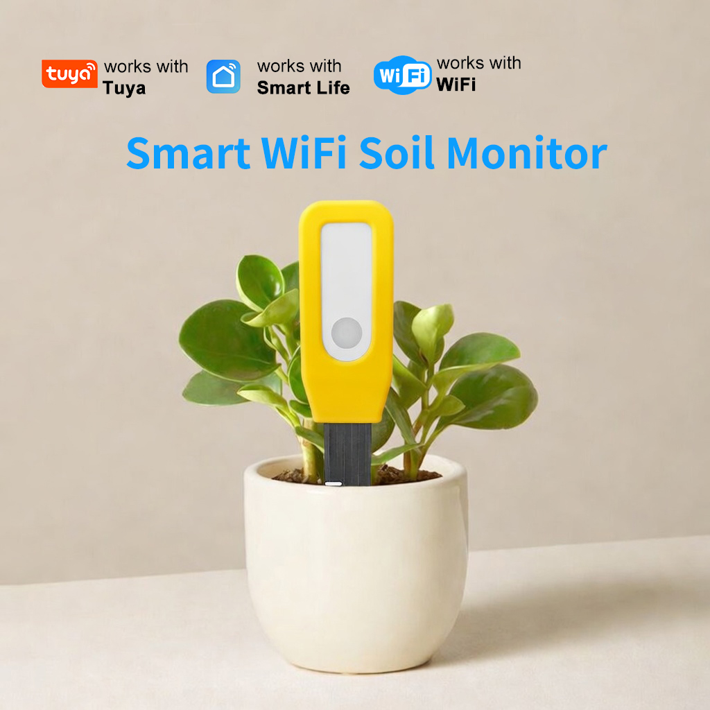 Smart Garden Products - WiFi Bodemmonitor Tuya Smart Temperatuur- en
