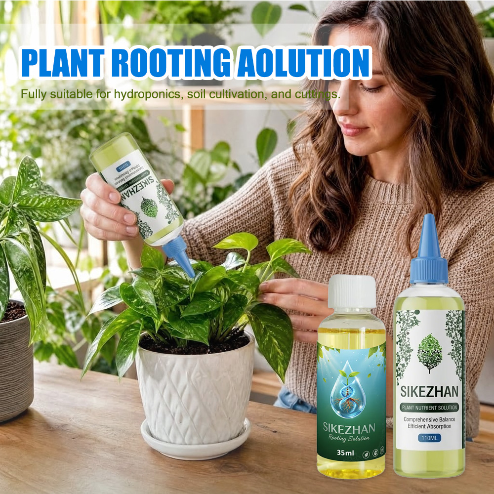 Composting Kit Indoor - 2 STUKS Plantenvoedingsoplossing met vloeibare wortelhormonenkit