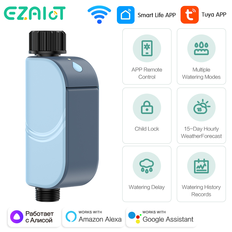 Smart Garden Refill - Smart Tuya WIFI Tuinbesproeiingstimer Automatische strooiwatertimer