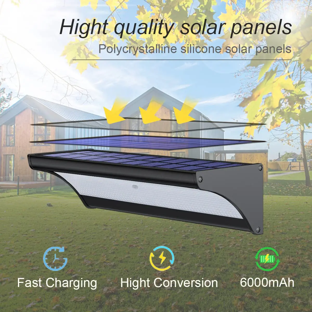 60/48Led Outdoor Solar Wandlam - Smart Garden Solar Lights recensie en prijs