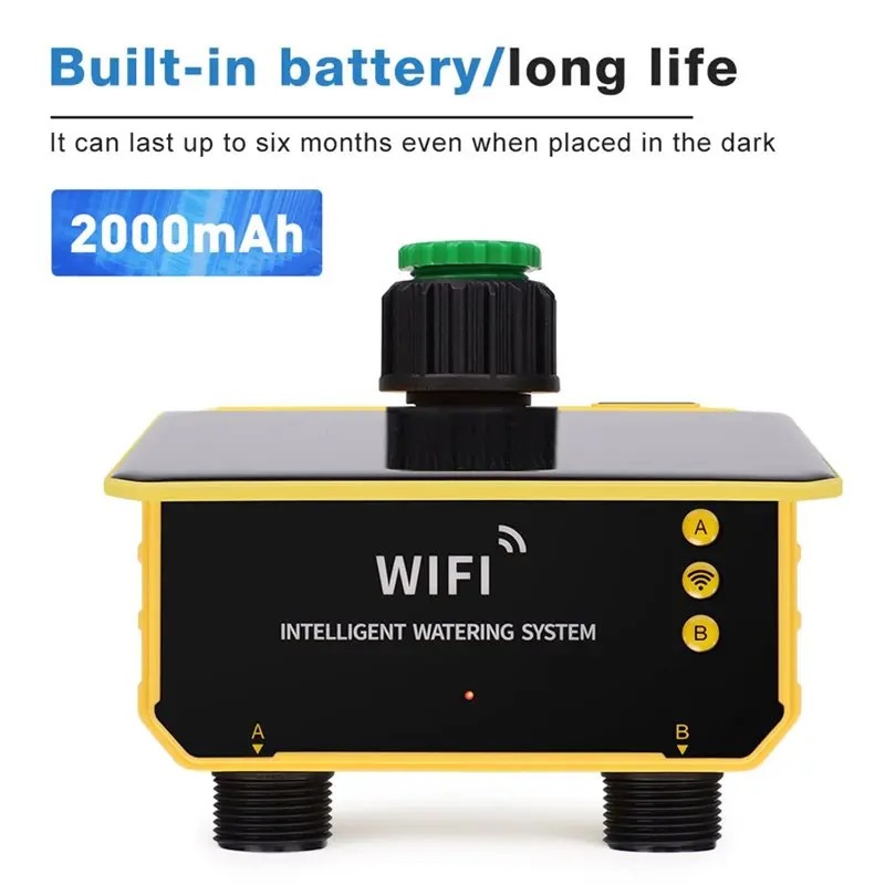 1/2 Uitgangen WIFI Zonne-irrig - Smart Garden Products recensie en prijs