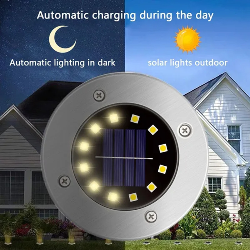 Solar Buried Ground Lights, 8/ - Smart Garden Solar Lights recensie en prijs