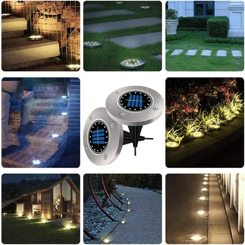 Solar Buried Ground Lights, 8/ - Smart Garden Solar Lights recensie en prijs