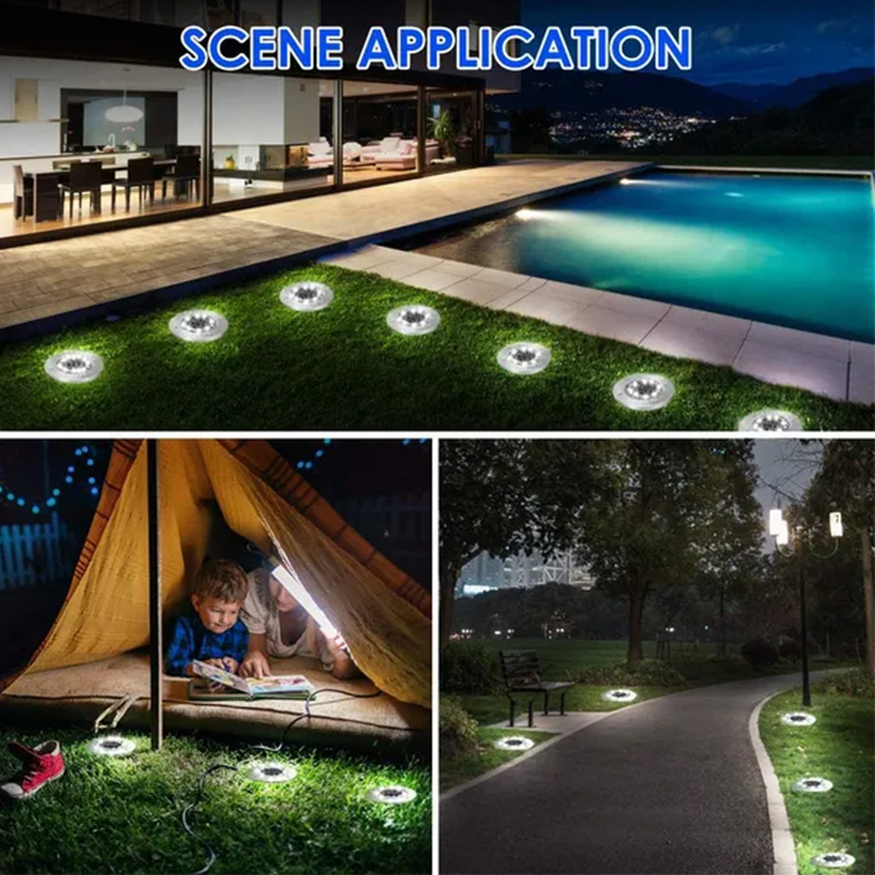 Solar Buried Ground Lights, 8/ - Smart Garden Solar Lights recensie en prijs