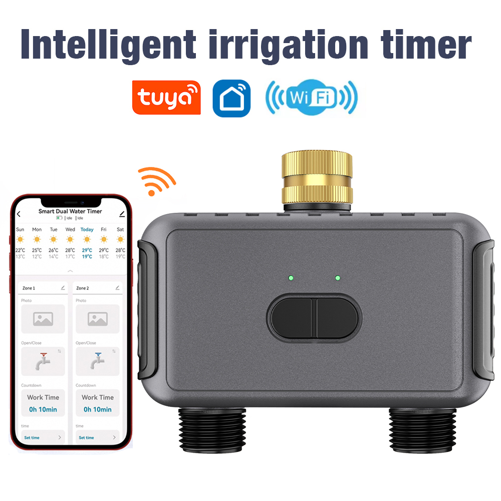 Tuya WiFi Water Timer Smart 2- - Smart Garden Refill recensie en prijs