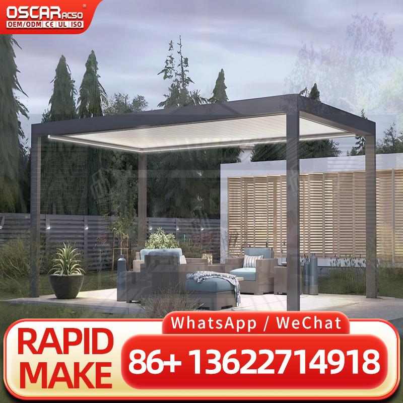 Op maat gemaakte moderne opvou - Smart Garden Electric Pergola recensie en prijs