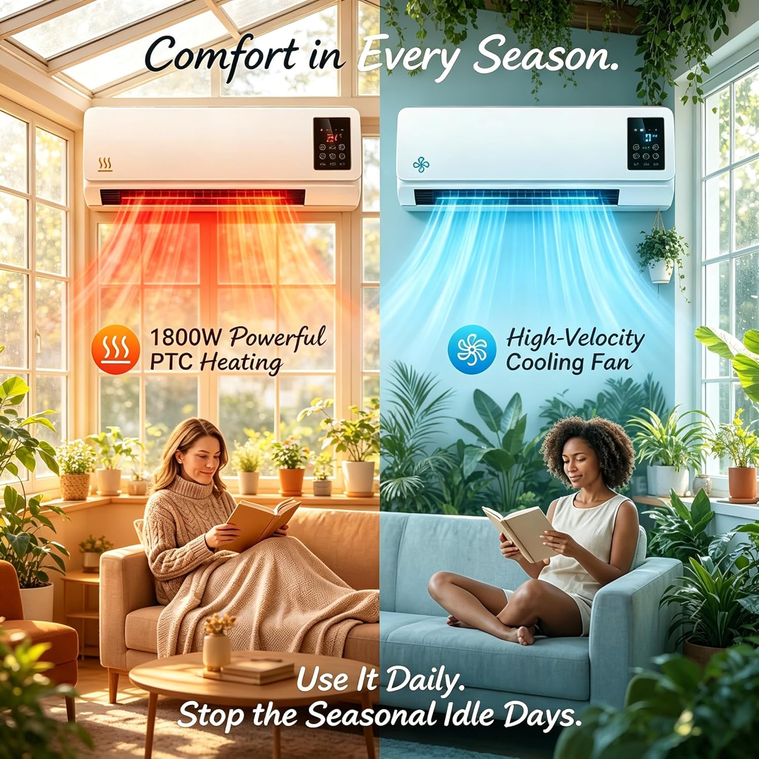 Wandmontage Ductless Aircondit - Smart Garden Rooms recensie en prijs