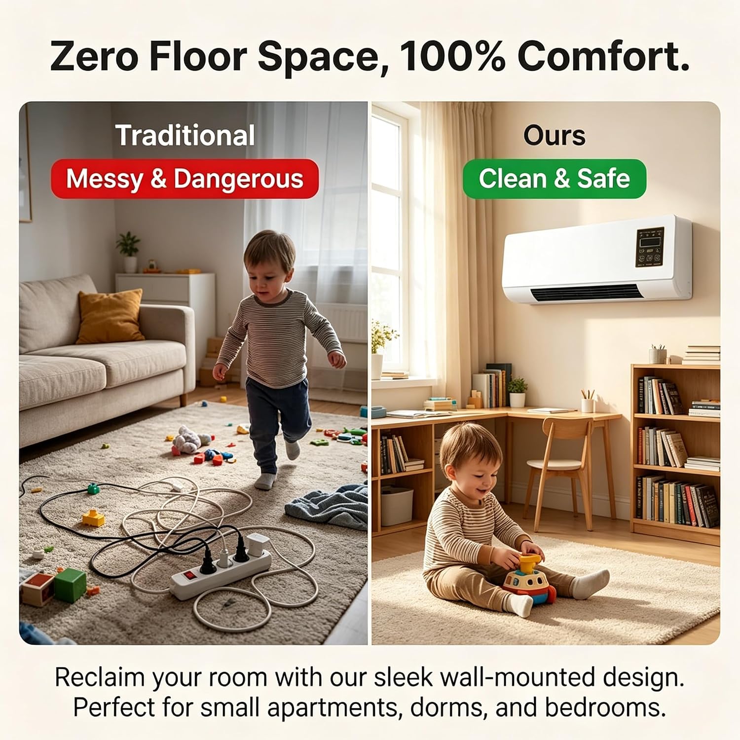 Wandmontage Ductless Aircondit - Smart Garden Rooms recensie en prijs