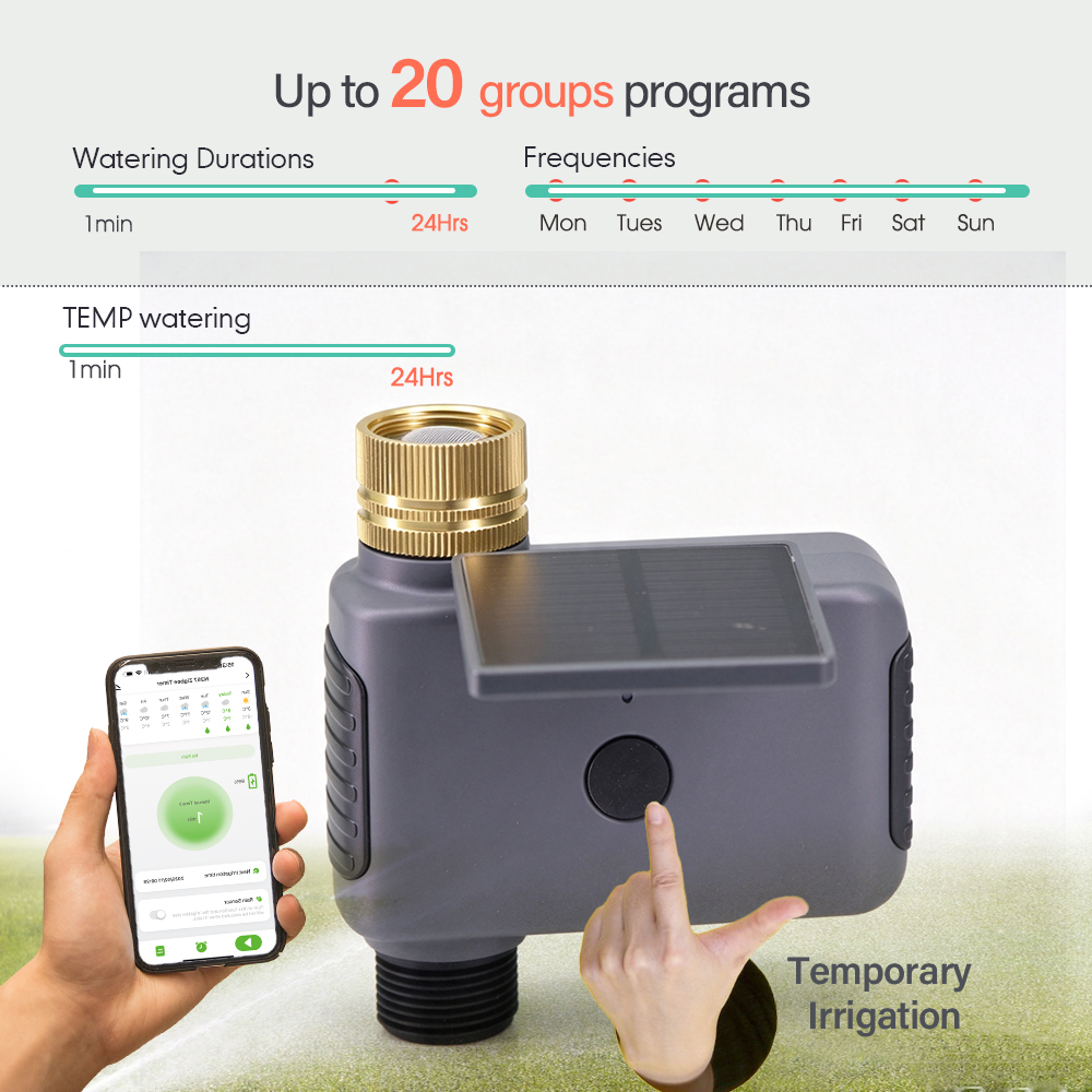 BSP/NPT Tuya Smart Solar Wifi  - Smart Garden Refill recensie en prijs