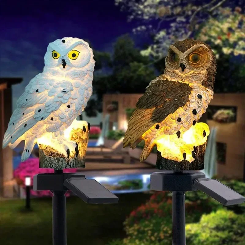Solar Owl Statue Garden Light  - Smart Garden Light recensie en prijs