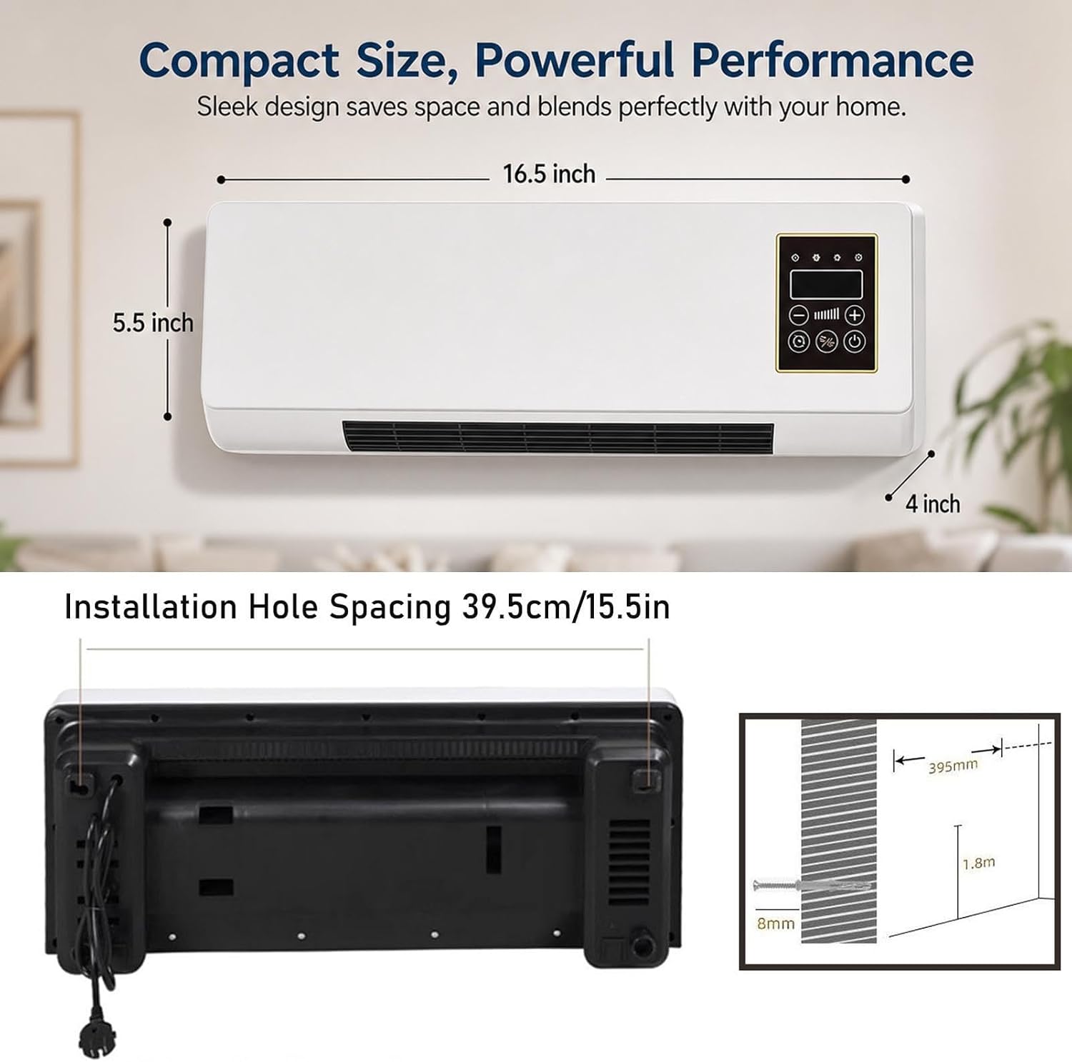 Wandgemonteerde airconditioner - Smart Garden Rooms recensie en prijs