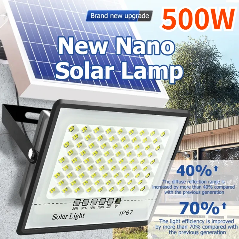 500W Zonne-verlichting Outdoor - Smart Garden Solar Lights recensie en prijs