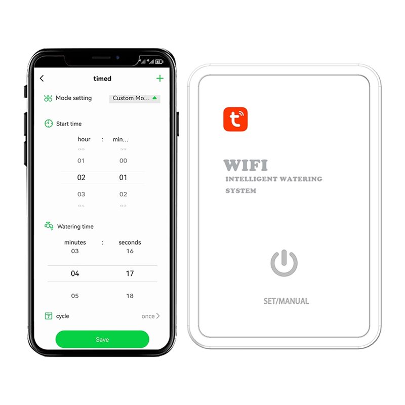 ABMR-Tuya Smart Wifi Tuinbespr - Smart Garden Irrigation recensie en prijs