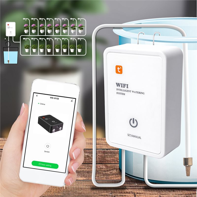 ABMR-Tuya Smart Wifi Tuinbespr - Smart Garden Irrigation recensie en prijs