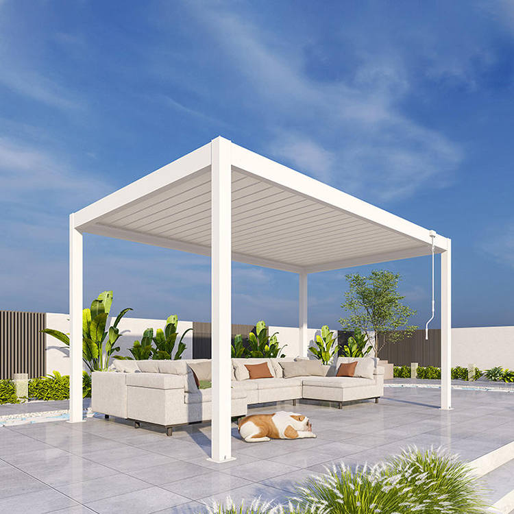 Bioklimatische aluminium pergo - Smart Garden Electric Pergola recensie en prijs