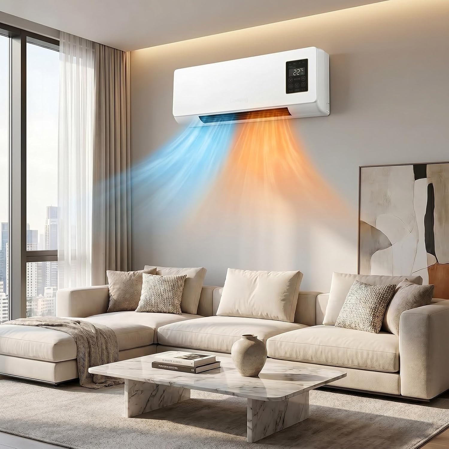 1800W Wandgemonteerde Aircondi - Smart Garden Rooms recensie en prijs