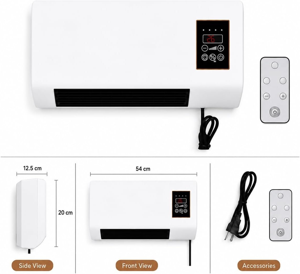 1800W Wandgemonteerde Aircondi - Smart Garden Rooms recensie en prijs