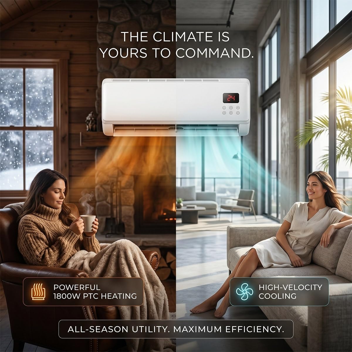 Wandgemonteerde airconditioner - Smart Garden Rooms recensie en prijs