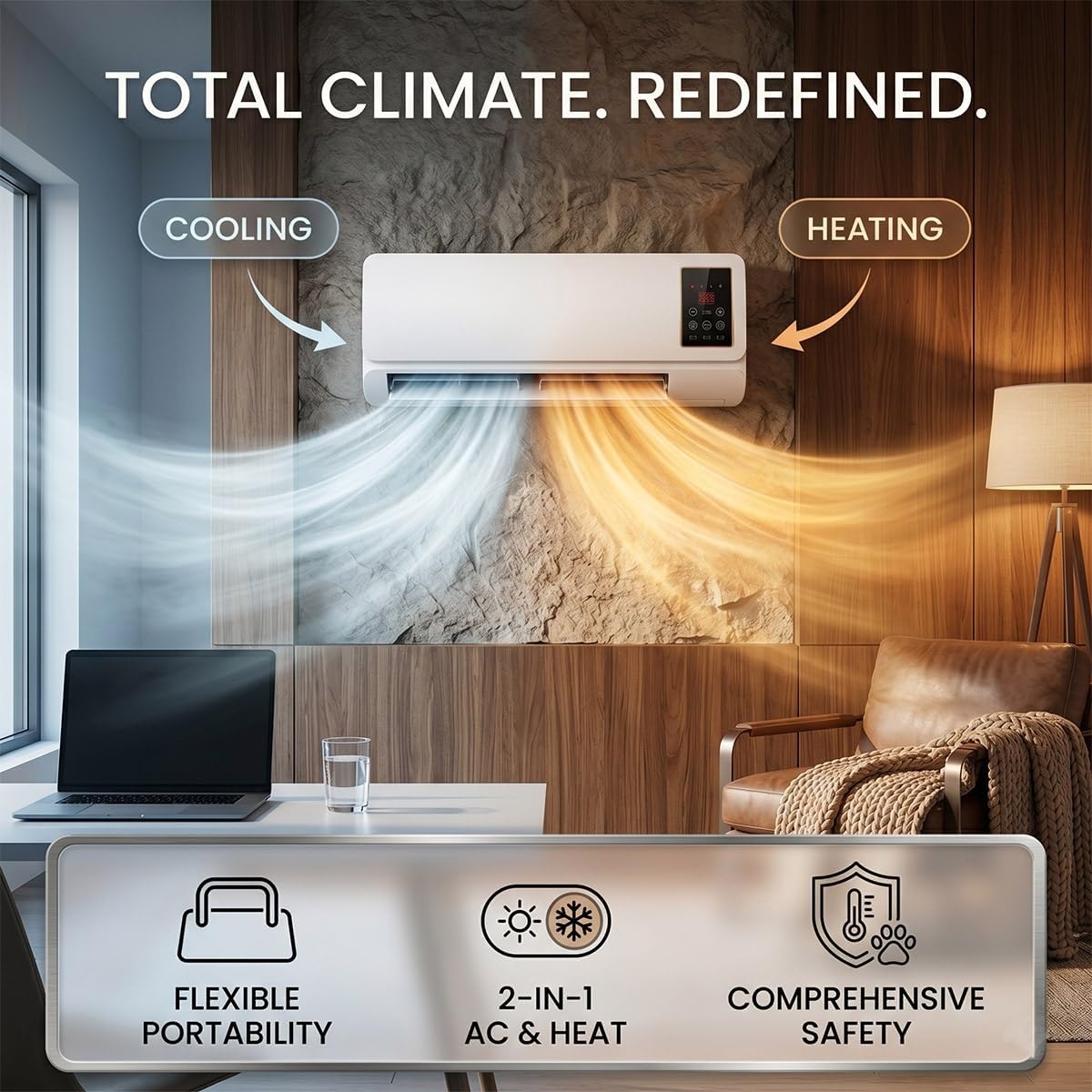 Wandgemonteerde airconditioner - Smart Garden Rooms recensie en prijs