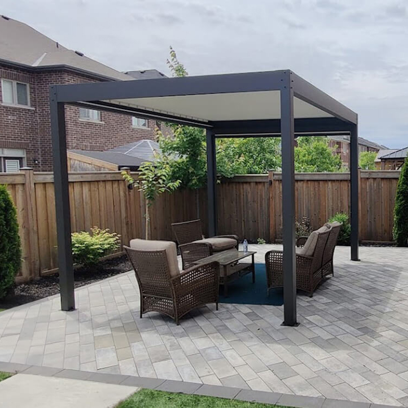Slimme tuinpergola met regense - Smart Garden Electric Pergola recensie en prijs